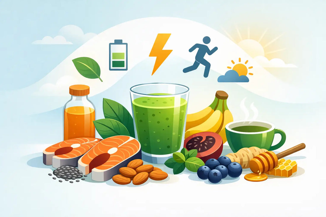 7 mejores ingredientes para energía diaria