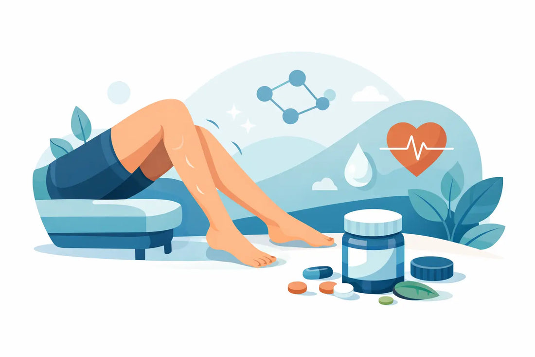 Cómo elegir un suplemento para piernas cansadas
