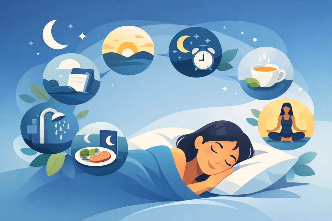 Cómo dormir mejor sin melatonina con 8 hábitos