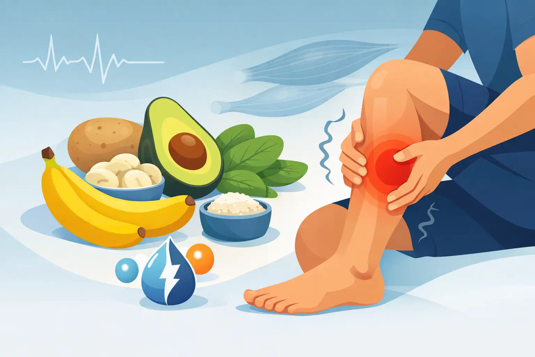 Potasio para calambres musculares: ¿sí ayuda?
