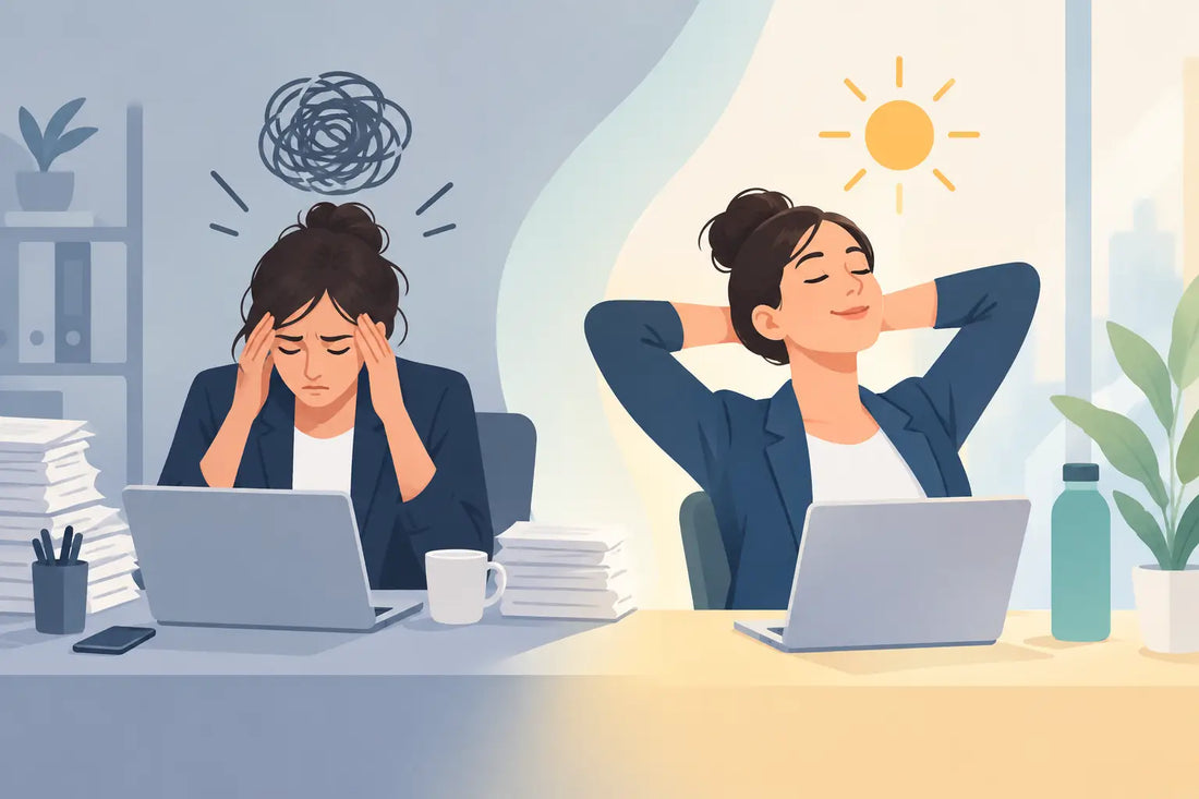 Estrés laboral y cómo recuperar tu energía
