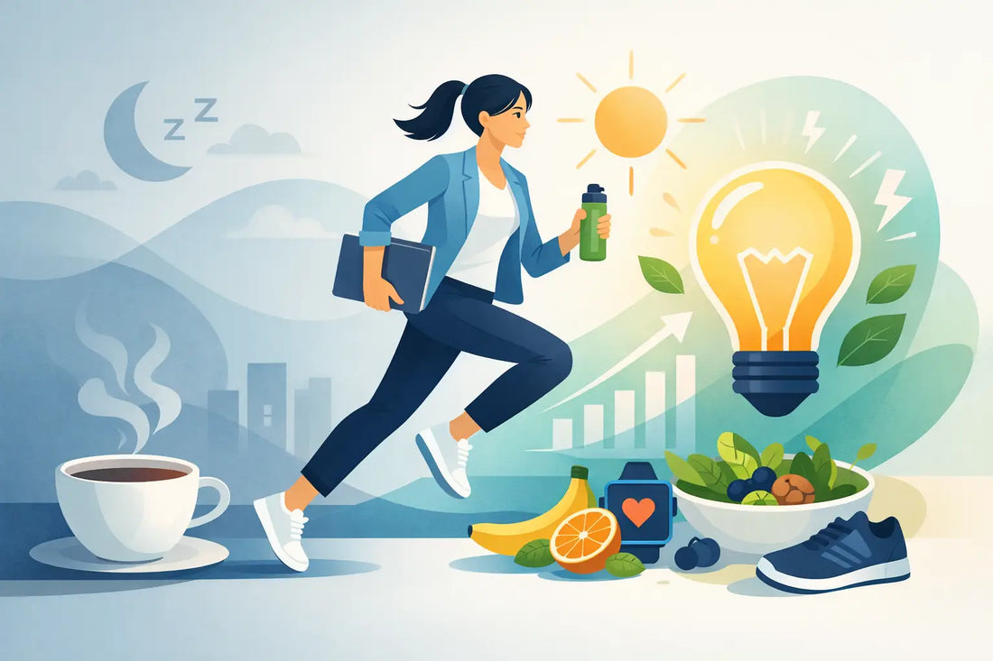 Energía sin cafeína para rendir mejor