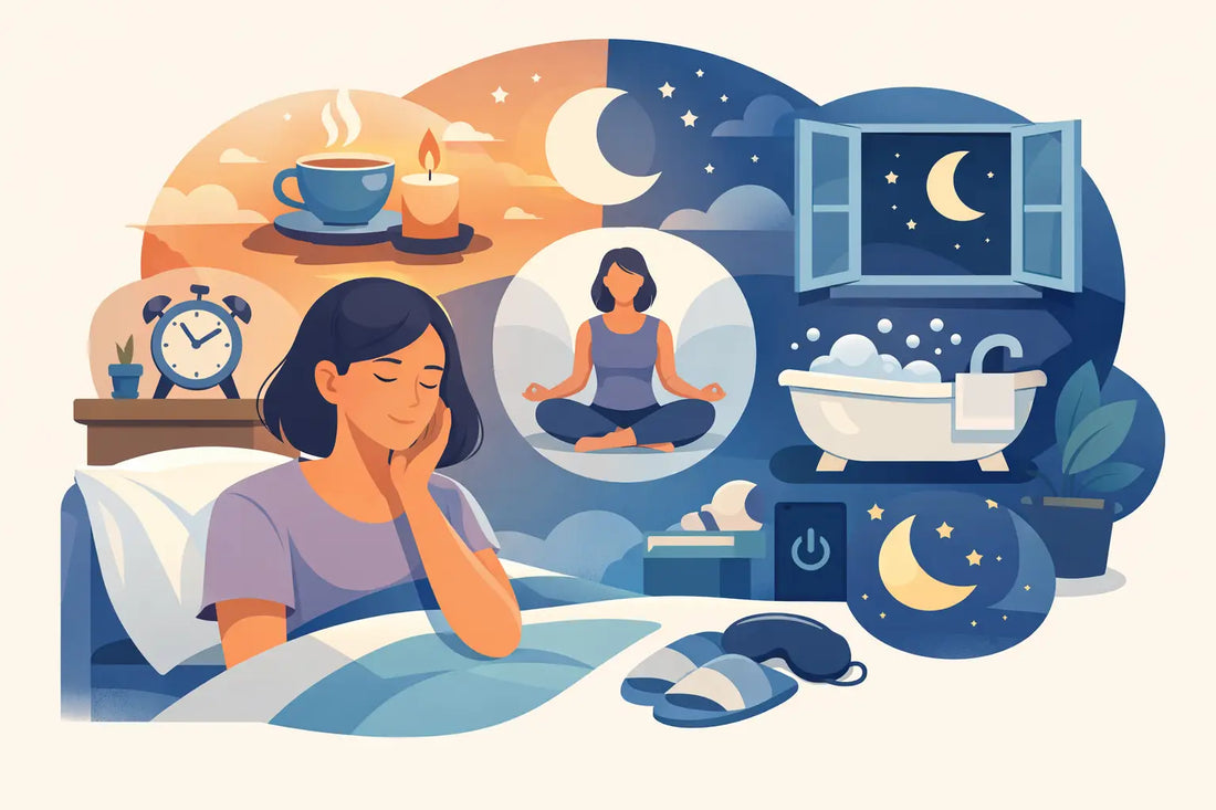 Ejemplo de rutina para dormir mejor hoy