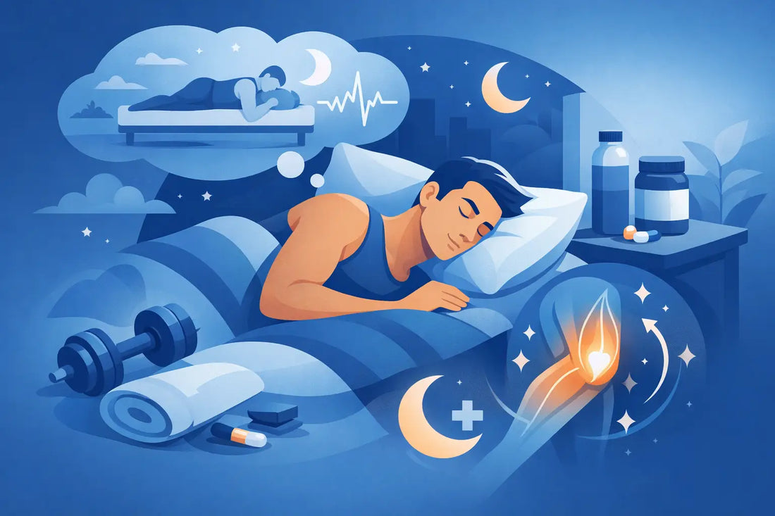 Cómo mejorar recuperación muscular nocturna