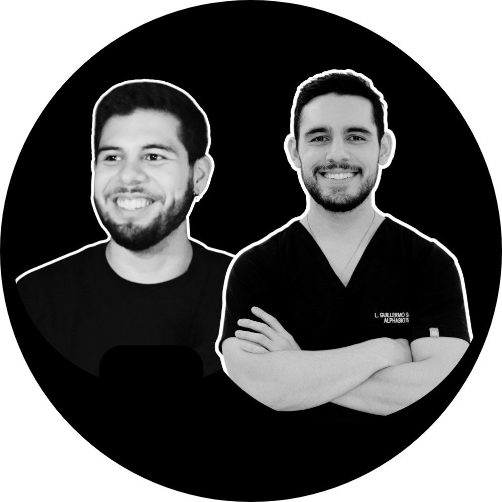 Memo y Abraham Salcido, hermanos y fundadores de Vida Alpha Suplementos